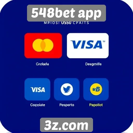 Métodos de pagamento disponíveis no 548bet app